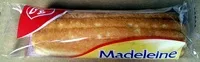 Mängden socker i Madeleine