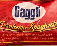 Mängden socker i Frischeier-Spaghetti