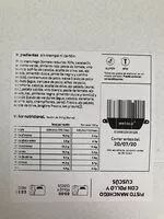 Mängden socker i Pisto manchego con pollo y cuscús