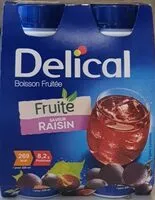 Mängden socker i Boisson fruitée saveur raison