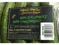 Mängden socker i Mini Cucumbers