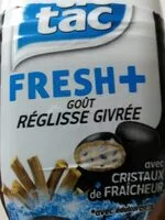 Mängden socker i Tic tac goût réglisse