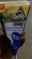 Mängden socker i Hollandia evap full cream evaporated milk