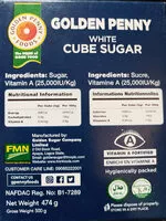 Mängden socker i Golden penny White cube sugar