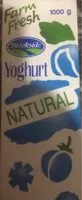 Mängden socker i Yoghurt natural