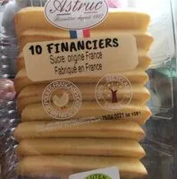 Mängden socker i financiers