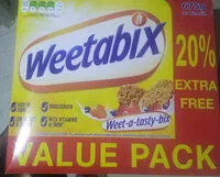 Mängden socker i weetabix