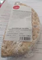 Mängden socker i Sandwich nordique au saumon