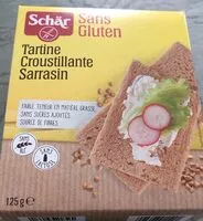 Mängden socker i Tartine croustillante sarrasin