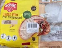 Mängden socker i Pain campagnard sans gluten
