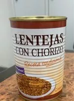 Mängden socker i Lentejas con chorizo - receta tradicional