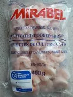 Mängden socker i Shrimp