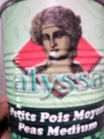 Mängden socker i alyssa petits pois