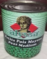 Mängden socker i Alyssa petits pois moyens