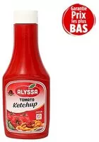 Mängden socker i Alyssa Tomato Ketchup