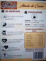 Mängden socker i Marifè Absolu de Cacao