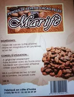 Mängden socker i Marifè fève de cacao