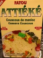 Mängden socker i couscous de manioc