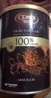 Mängden socker i Poudre de cacao