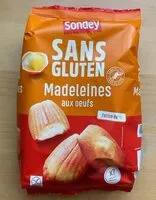 Mängden socker i Madeleines aux oeufs