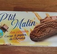 Mängden socker i p'tit Matin
