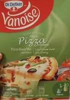 Mängden socker i Préparation pour pâte à pizza