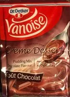 Mängden socker i préparation pour Creme dessert goût chocolat