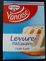 Mängden socker i Levure pâtissière