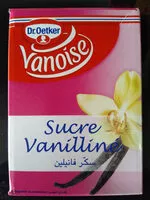 Mängden socker i Sucre Vanilliné