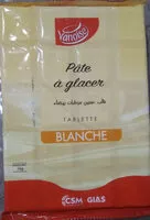Mängden socker i Pâte à glacer