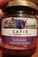 Mängden socker i Tapenade d'olives noires