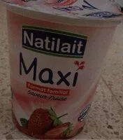 Mängden socker i Maxi format familial saveur fraise