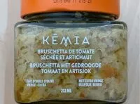 Mängden socker i Bruschetta de tomate séchée et artichaut