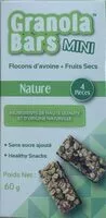Mängden socker i Granola Bars Mini NATURE
