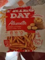 Mängden socker i fries day