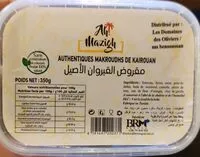 Mängden socker i Authentiques makroudhs de Kairouan