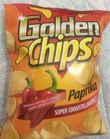 Mängden socker i Golden chips Paprika super croustillantes