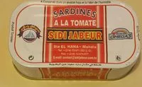 Mängden socker i Sardines à la tomate