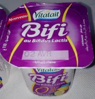 Mängden socker i Bifi, au Bifidus Lactis
