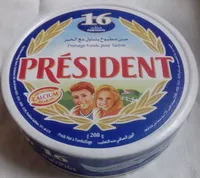 Mängden socker i Fromage Fondu Pour Tartine Président