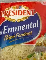 Mängden socker i Président à l'emmental