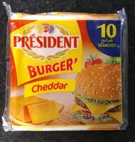 Mängden socker i Fromage Slice Burger Cheddar
