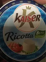 Mängden socker i Ricotta kaiser