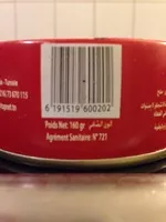 Mängden socker i Thon entier a l'huile d'olive