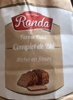 Mängden socker i Farine