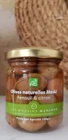Mängden socker i Olives Naturelles Meski Fenouil & Citron