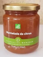 Mängden socker i Marmelade de citron