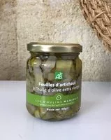 Mängden socker i Feuilles d'artichaut à l'huile d'olive extra vierge