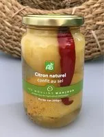 Mängden socker i Citron naturel confit au sel