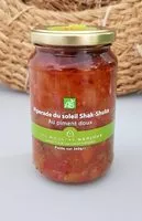 Mängden socker i Piperade du soleil Shak-Shuka au piment doux
